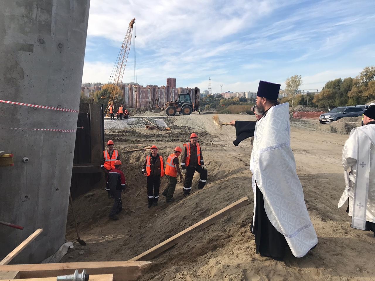 Святого Духа призвали на строительство четвертого моста в Новосибирске